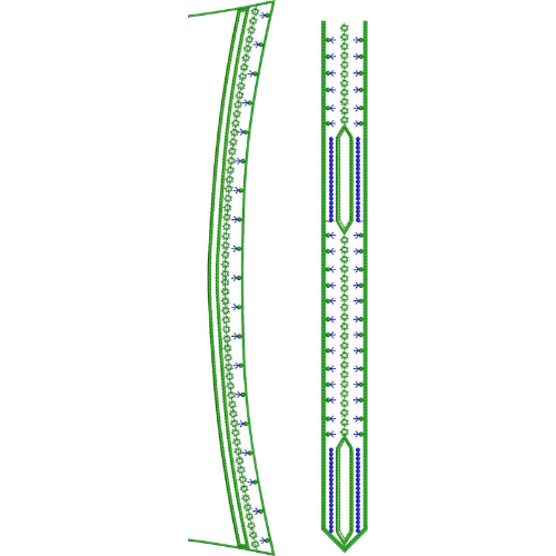 Neck Men Embroidery Design
