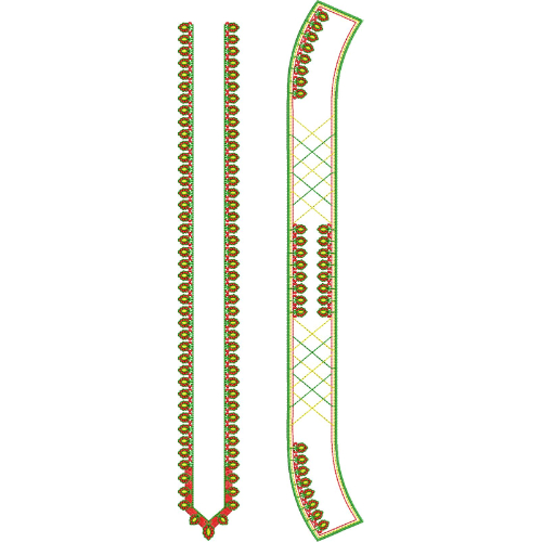 Simple Men Embroidery Design