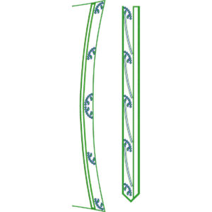 Simple Men Embroidery Design
