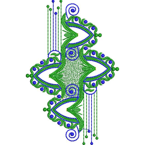 Delicate Men Embroidery Design