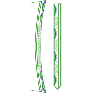 Delicate Men Embroidery Design