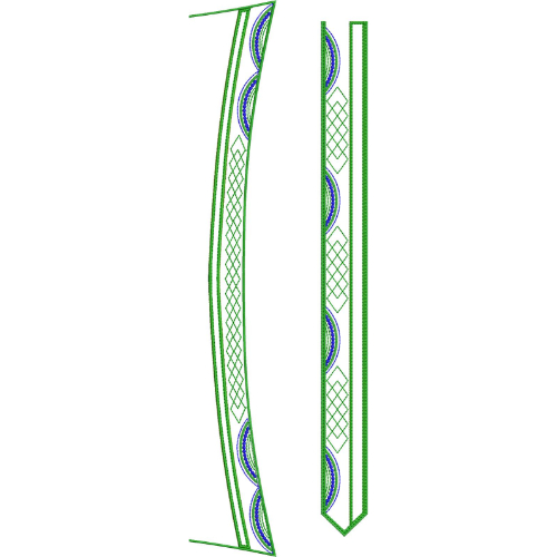 Delicate Men Embroidery Design