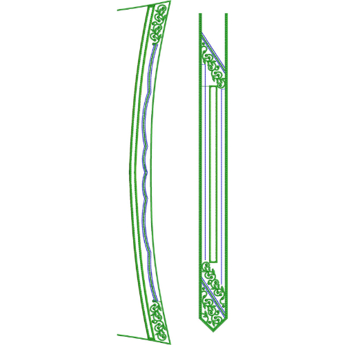Neck Men Embroidery Design