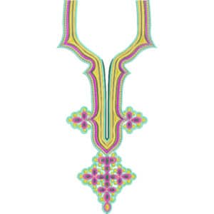 Beautiful Neck Embroidery Design