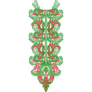 Simple Neck Embroidery Design