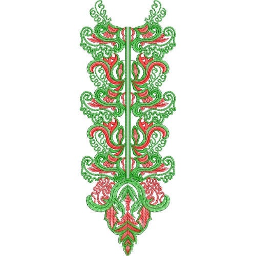Simple Neck Embroidery Design