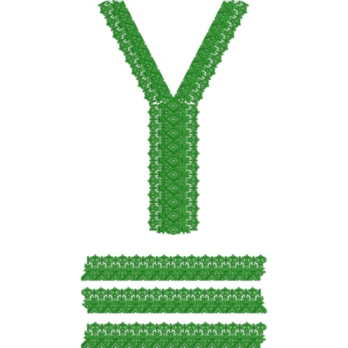 Neck Gala Embroidery Design