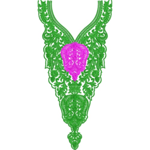 Neck Kurta Embroidery Design