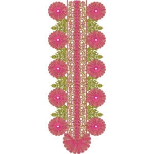Beautiful Neck Embroidery Design