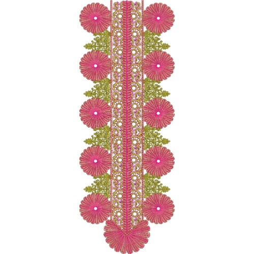 Beautiful Neck Embroidery Design