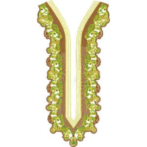 Beautiful Neck Embroidery Design