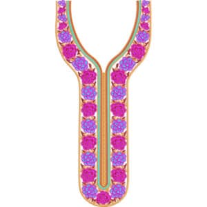 Neck Gala Embroidery Design