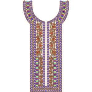 Neck Gala Embroidery Design
