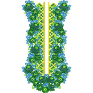 Neck Gala Embroidery Design