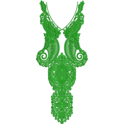 Neck Kurta Embroidery Design