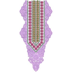 Simple Neck Embroidery Design