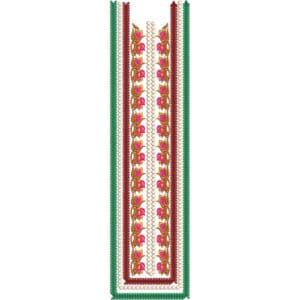 Unique Neck Embroidery Design