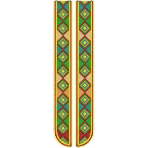 Neckline Embroidery Design