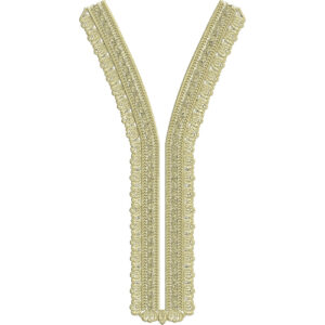 Neck Flower Embroidery Design