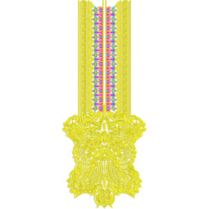 Beautiful Neck Embroidery Design