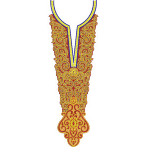 Simple Neck Embroidery Design