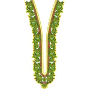 Neck Kurta Embroidery Design