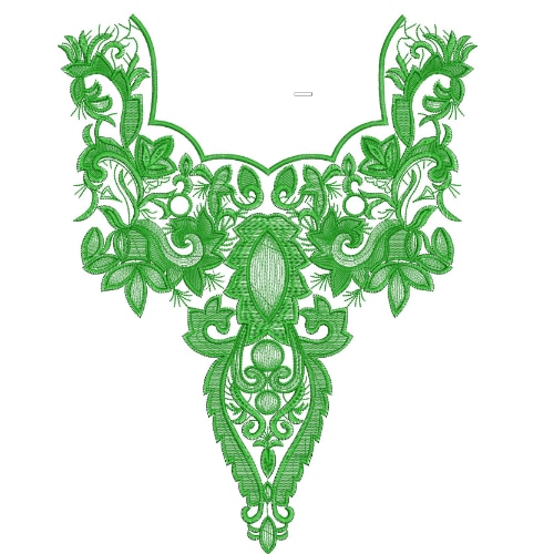Neck Gala Embroidery Design