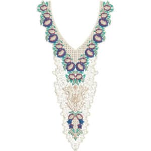 Neck Kurta Embroidery Design
