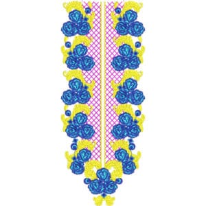 Simple Neck Embroidery Design
