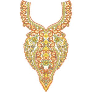 Neck Gala Embroidery Design