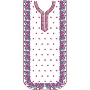 Neck Gala Embroidery Design