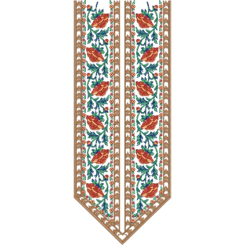 Neck Kurta Embroidery Design