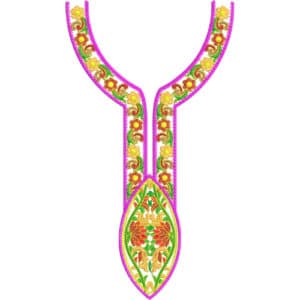 Simple Neck Embroidery Design