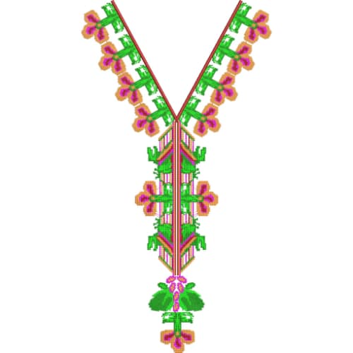 Neck Kurta Embroidery Design