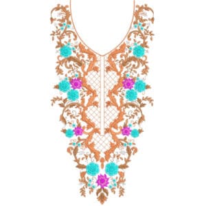 Neck Gala Embroidery Design
