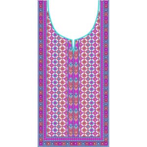 Simple Neck Embroidery Design
