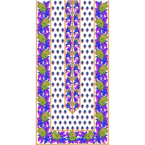 Neck Gala Embroidery Design