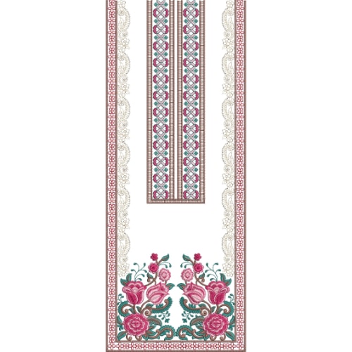 Simple Neck Embroidery Design
