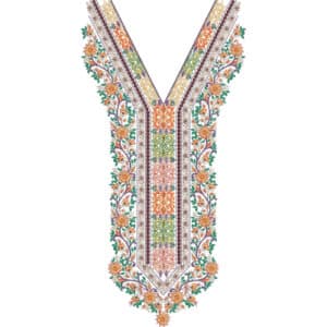 Neck Gala Embroidery Design