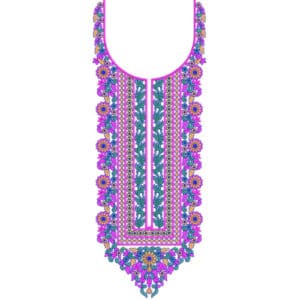Neck Gala Embroidery Design