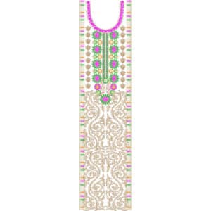 Neck Gala Embroidery Design