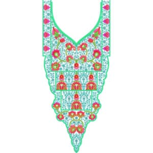 Neck Kurta Embroidery Design