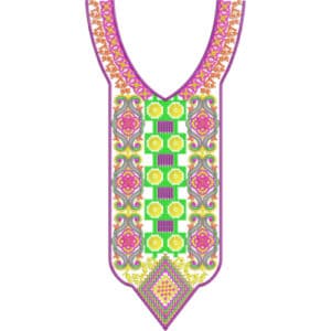 Beautiful Neck Embroidery Design