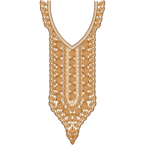 Neck Gala Embroidery Design