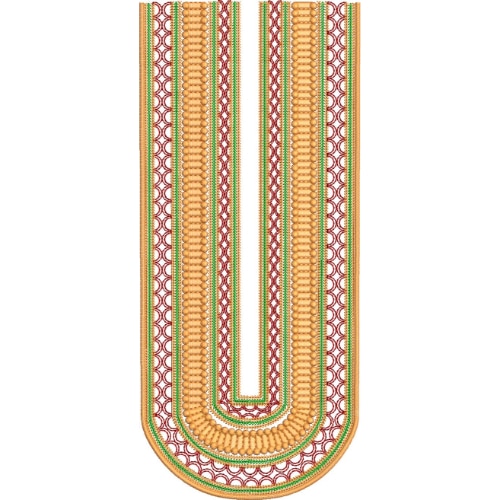 Neck Gala Embroidery Design