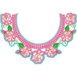 Neck Kurta Embroidery Design