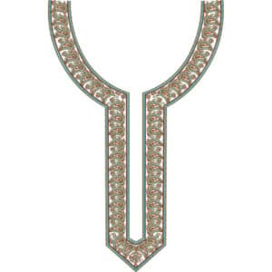 Neckline Embroidery Design