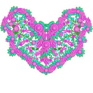 Neck Kurta Embroidery Design