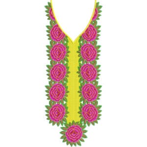 Neck Kurta Embroidery Design