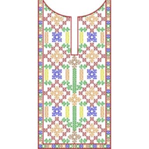 Beautiful Neck Embroidery Design